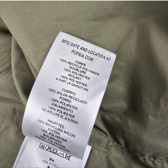 Patagonia Radalie Insulated Quilted Parka Long Coat Size Small - Picture 9 of 14